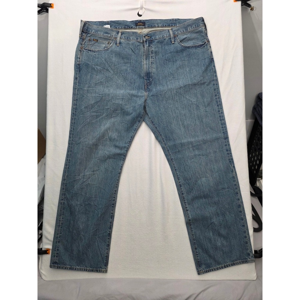 Polo Ralph Lauren Jeans Hampton Relaxed Straight 46/32 Blue Denim Classic Vibe